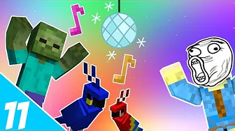 Dansk Minecraft - Myth Busters #11: MOBS KAN DANSE?!