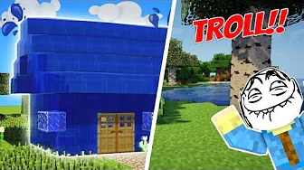 Dansk Minecraft - Trolling #31: ET VAND HUS!!