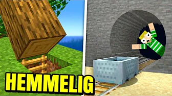 VILDE HEMMELIGE DØRE! - Dansk Minecraft