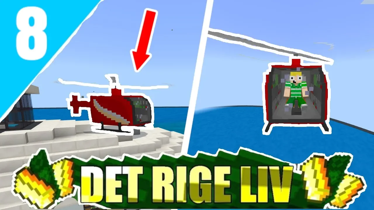 Det Rige Liv #8: FLYVER I HELIKOPTER!!