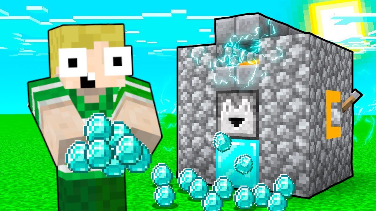 💎JEG LAVER EN AUTOMATISK DIAMOND FARM!!💎 - 1 Block Survival #03