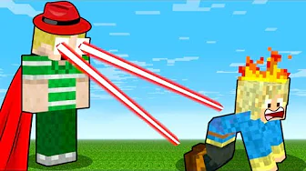 Jeg Er Superhelt I Minecraft!!