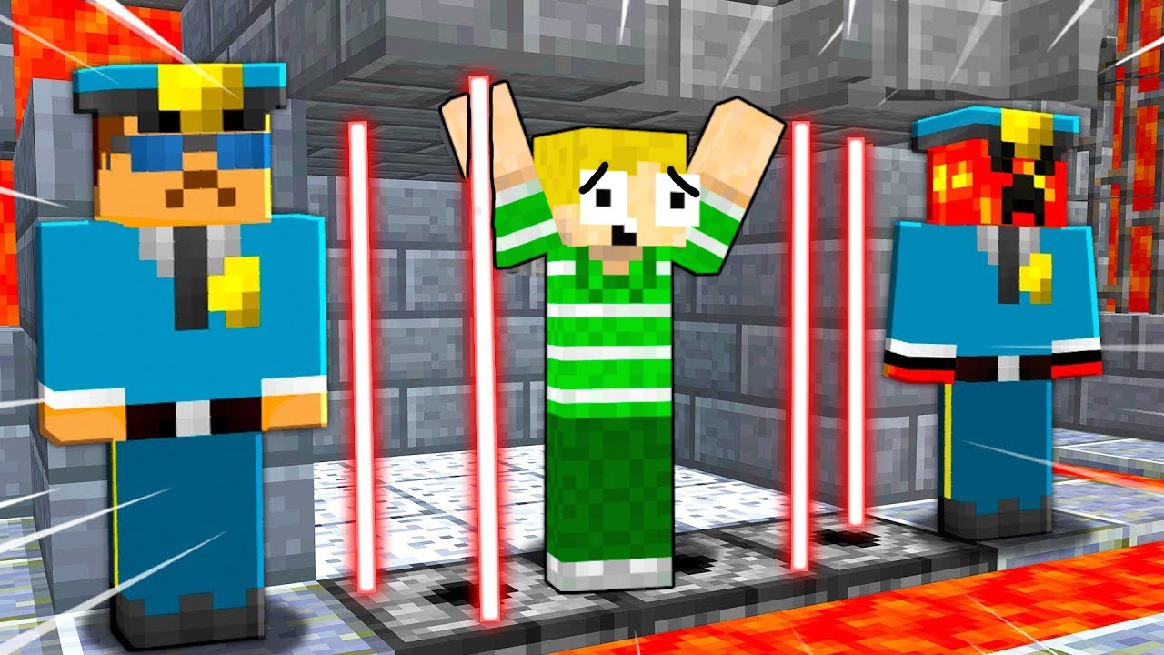 Flygter Fra FÆNGSEL I Minecraft!