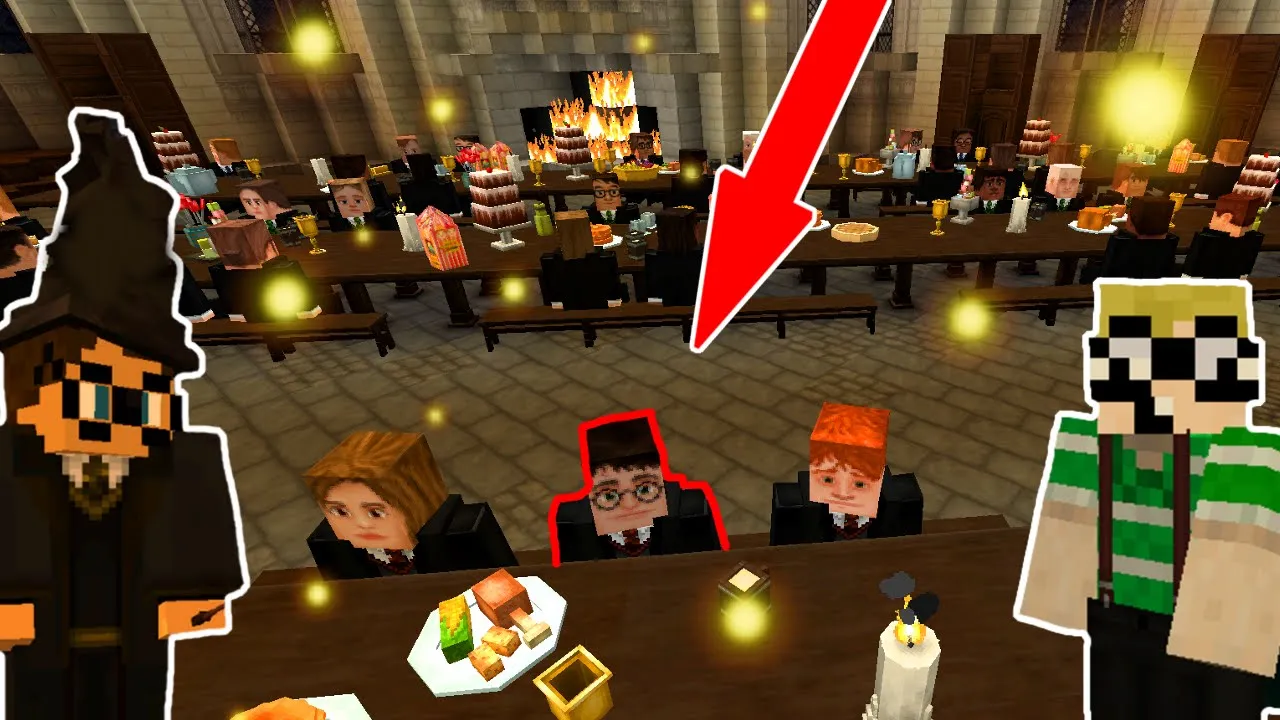 Hogwarts Eventyret #02 - MØDER HARRY POTTER!! (Dansk Minecraft)