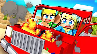 Emil Er Min KØRELÆRER i Minecraft?!