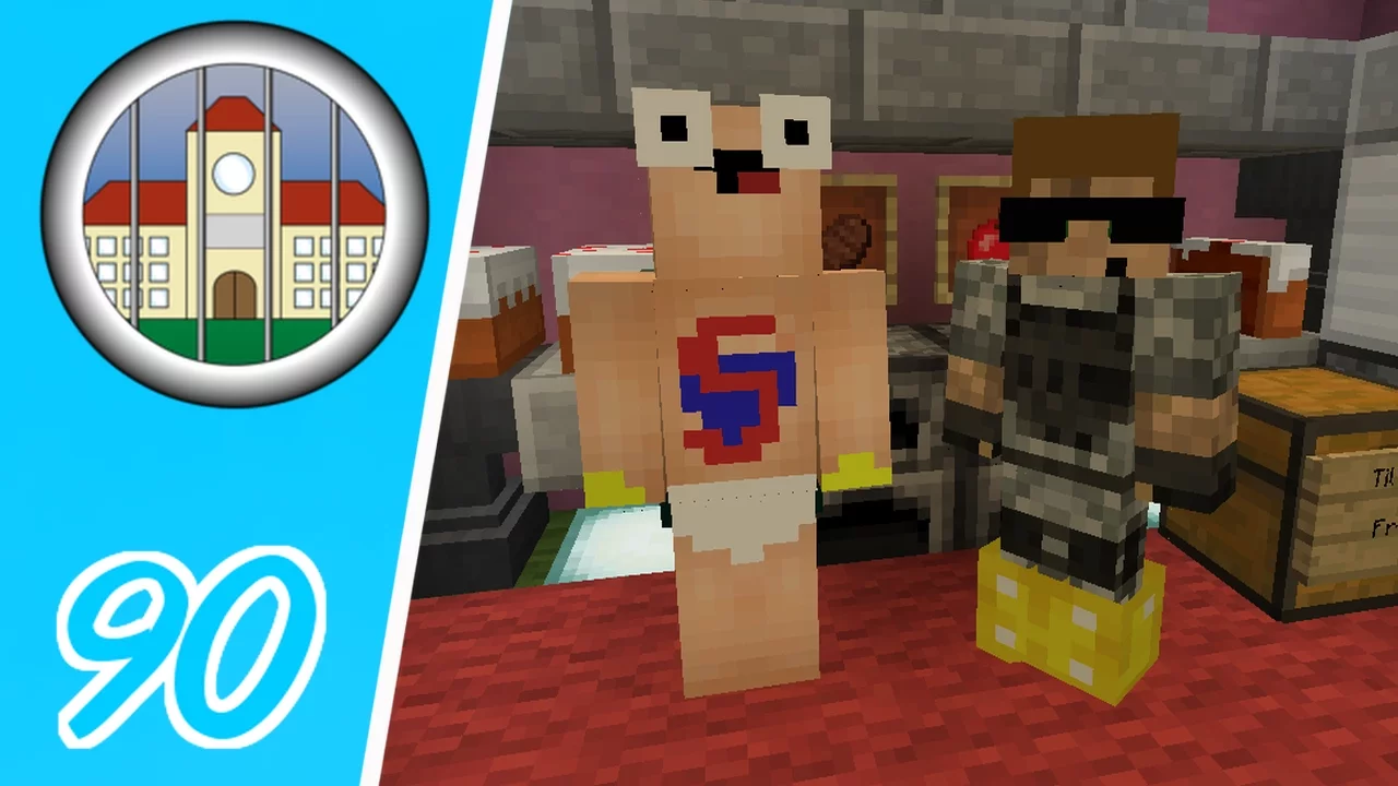 Dansk Minecraft - Prison #90: HAN ER SUPERMAN!!