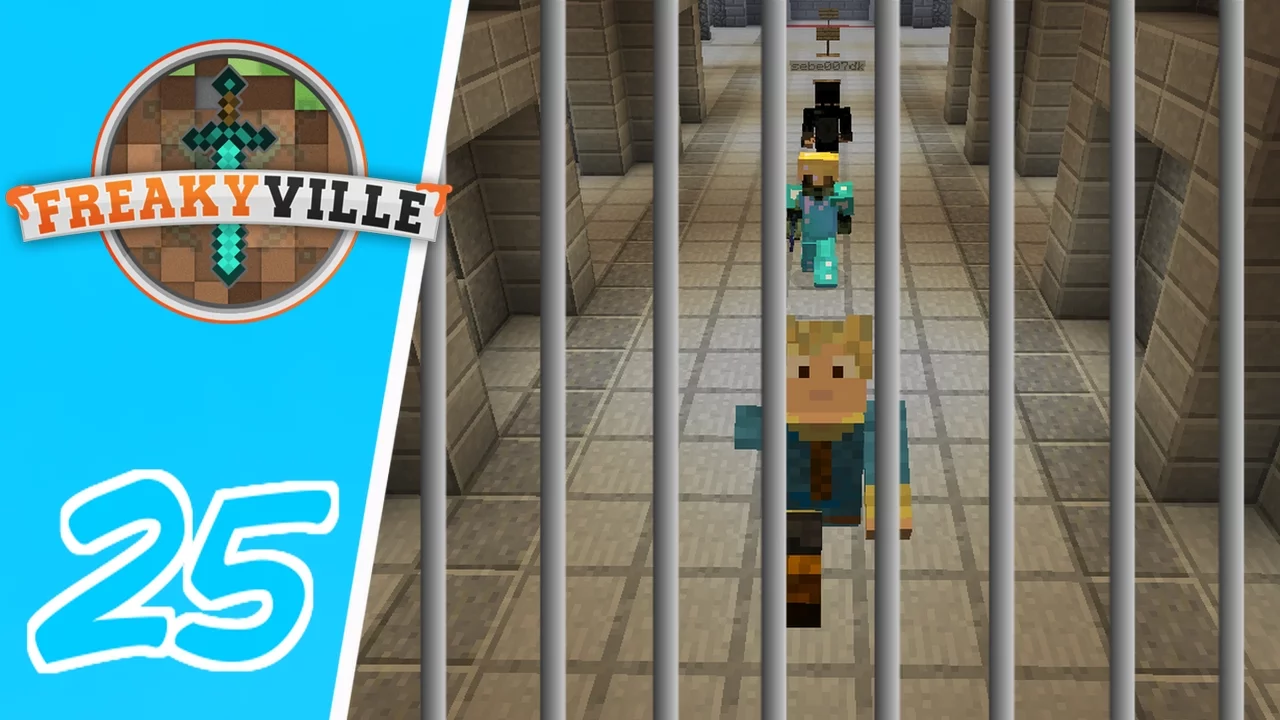 Dansk Minecraft - Prison #25: VI LEGER MED VAGT-BOTS!!