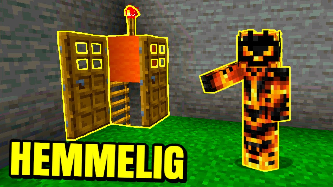 Finder MrSpyplant's Hemmelige Base I Minecraft!
