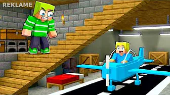 Bygger En Hemmelig Lufthavn Under Emils Base I Minecraft!