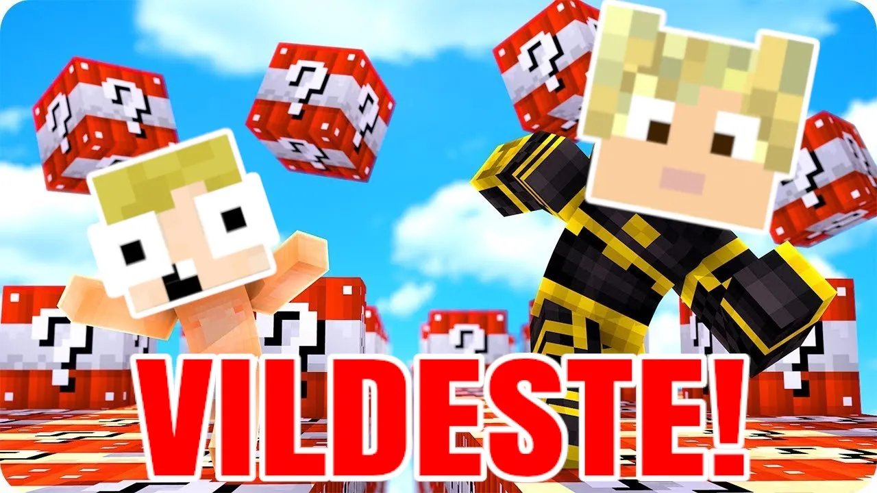 VILDESTE TING!! - Lucky Blocks (Dansk Minecraft)