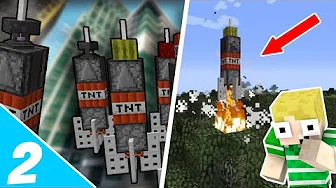 KÆMPE MISSILER!! - Dansk Minecraft