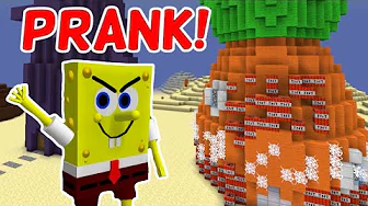 Pranker Onde Svampebob! - Dansk Minecraft