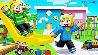 Vi Åbner Vores Egen BØRNEHAVE i Minecraft?!