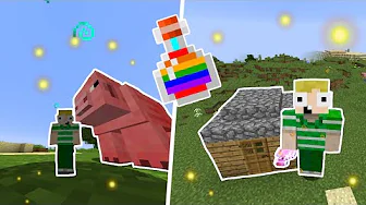 LILLE vs KÆMPE!! // Dansk Minecraft