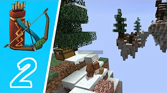 Dansk Minecraft - Skywars #02: KING OF THE WORLD!!