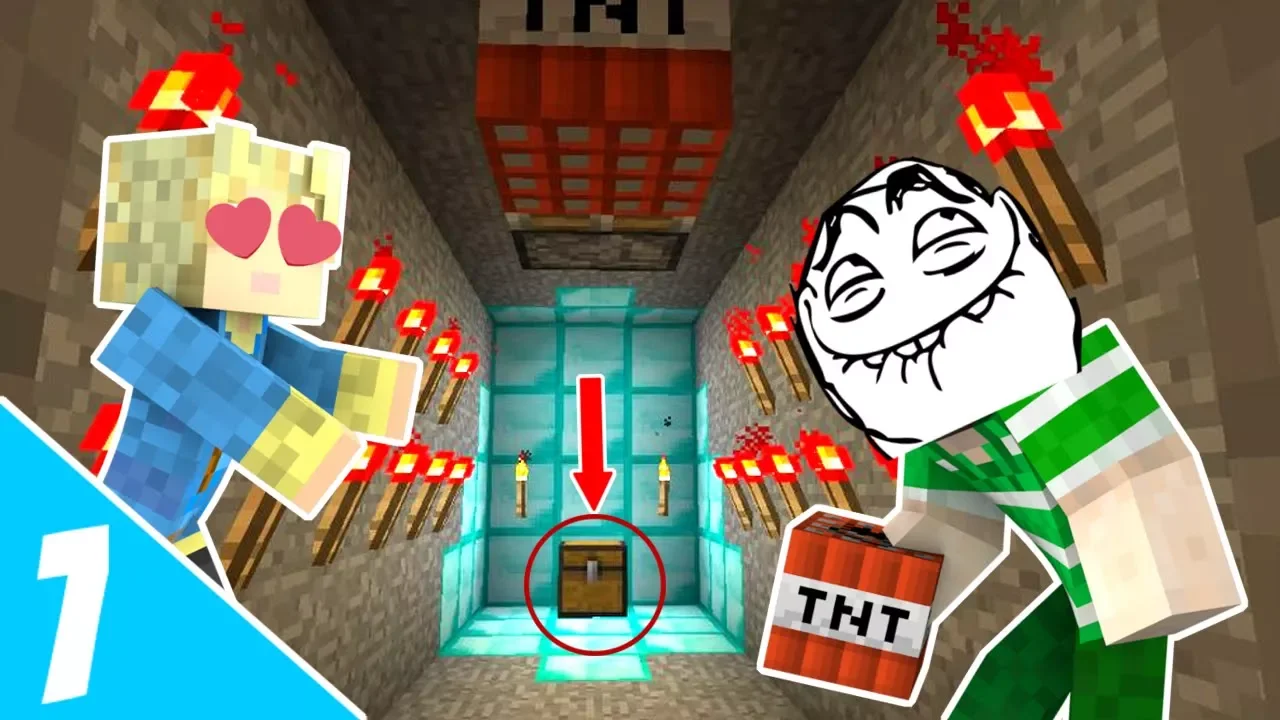 5 VILDESTE TRAPS I MINECRAFT!! - Dansk