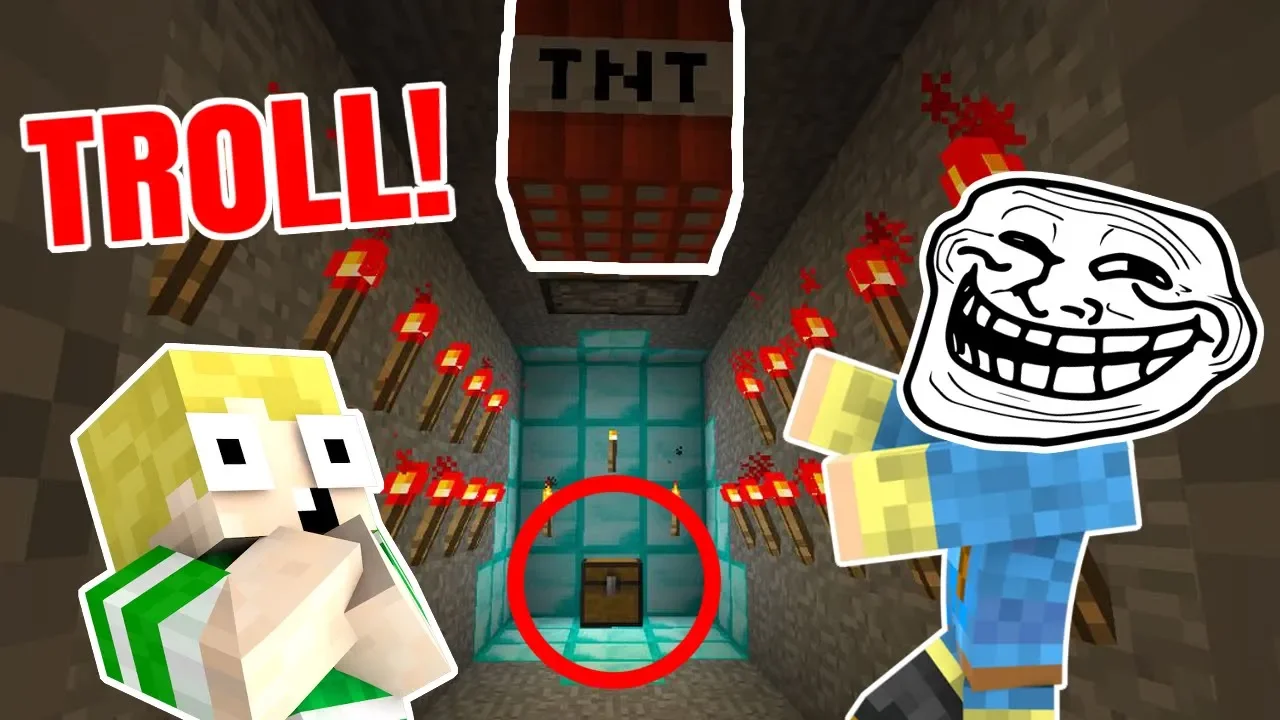 TOP MINECRAFT TROLL!! :O - Dansk Minecraft