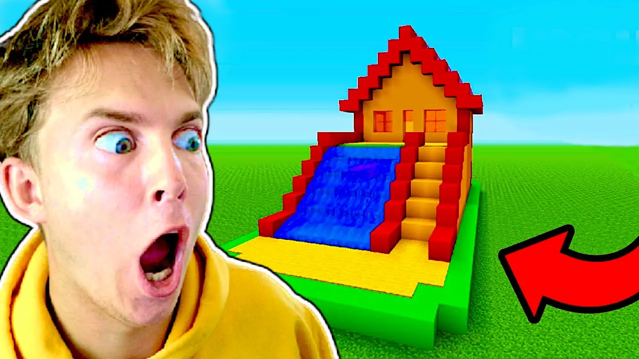 Hvem kan bygge det flotteste Tivoli I Minecraft?!