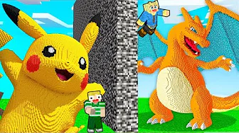 Hvem Bygger Sejeste POKEMON I Minecraft?!