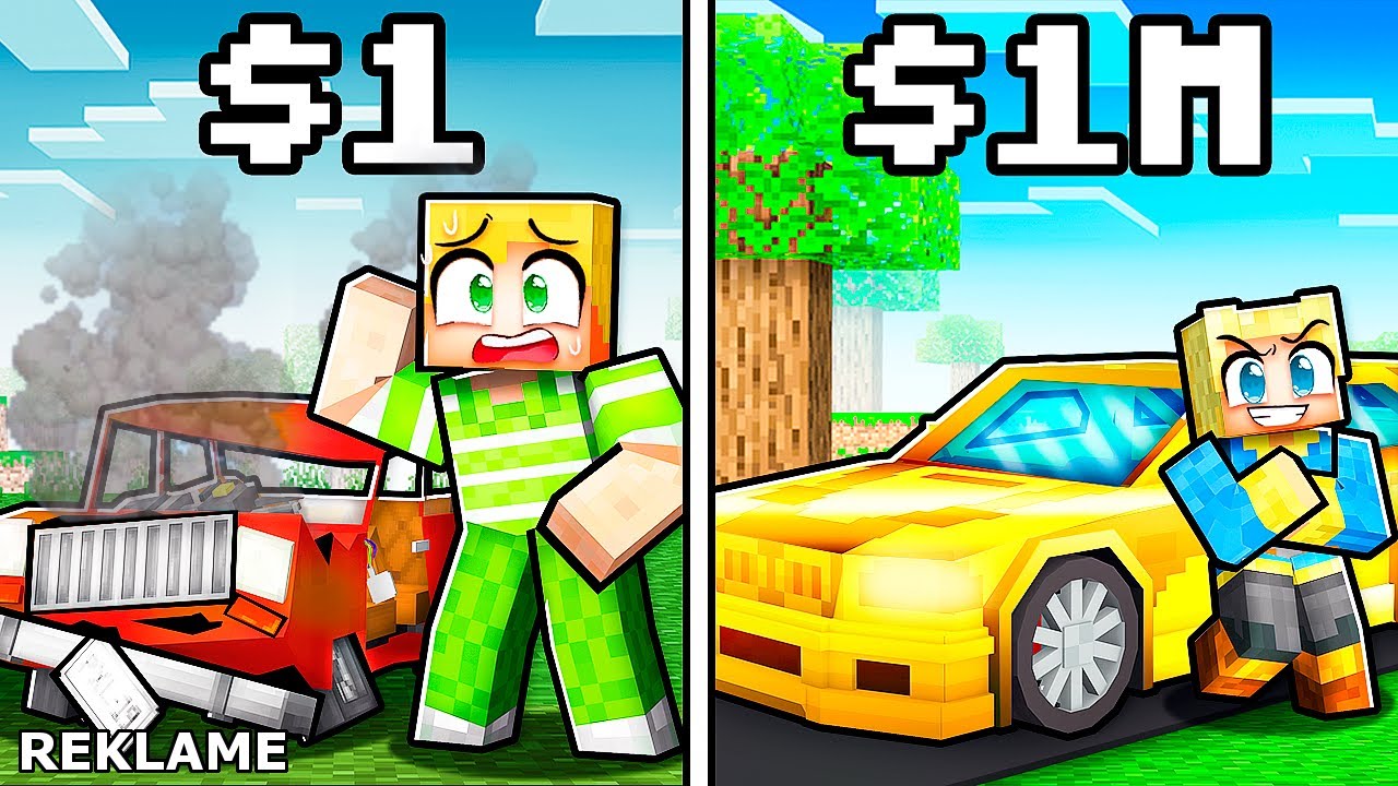 $1 VS $1.000.000 BIL I Minecraft!!
