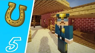 Dansk Minecraft - Det Vilde Vesten #5: HAN BLEV ANHOLDT!