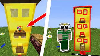 BYGGER HØJHUS I GULD BLOCK!! - Dansk Minecraft