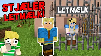 STJÆLER LETMÆLK FRA EMIL! - Dansk Minecraft