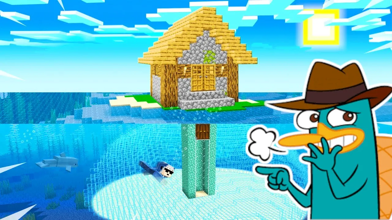 Perrys Hemmelige Base! - Dansk Minecraft