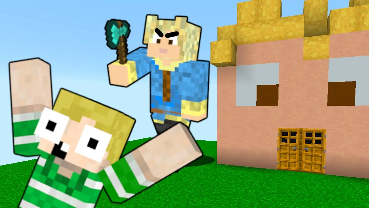 Finder MIKKELS Hemmelige Base I Minecraft!