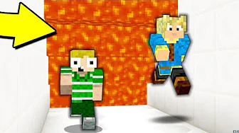 Vildeste Lava Parkour Challenge I Minecraft!