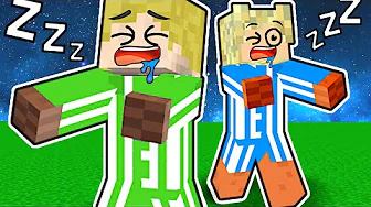 Vi Går i SØVNE i Minecraft!?