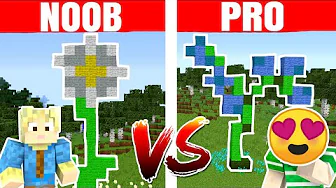 NOOB vs PRO :: BLOMSTER!! - Dansk Minecraft
