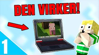 COMPUTER I MINECRAFT!! - Dansk