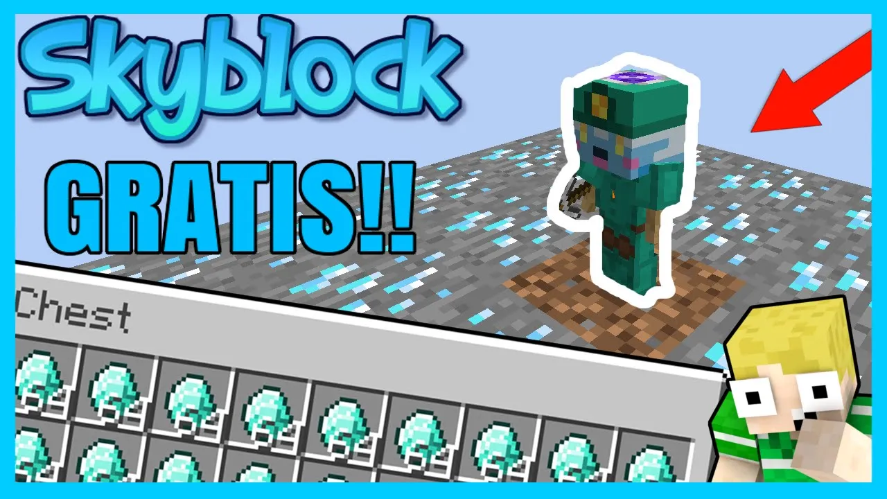 Dansk Minecraft // Skyblock 01: GRATIS DIAMANTER!?