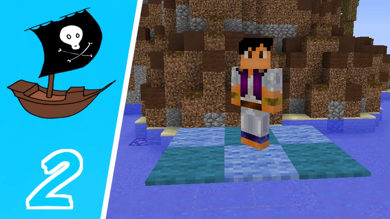 Dansk Minecraft - Piratland #02: ALADDIN!!