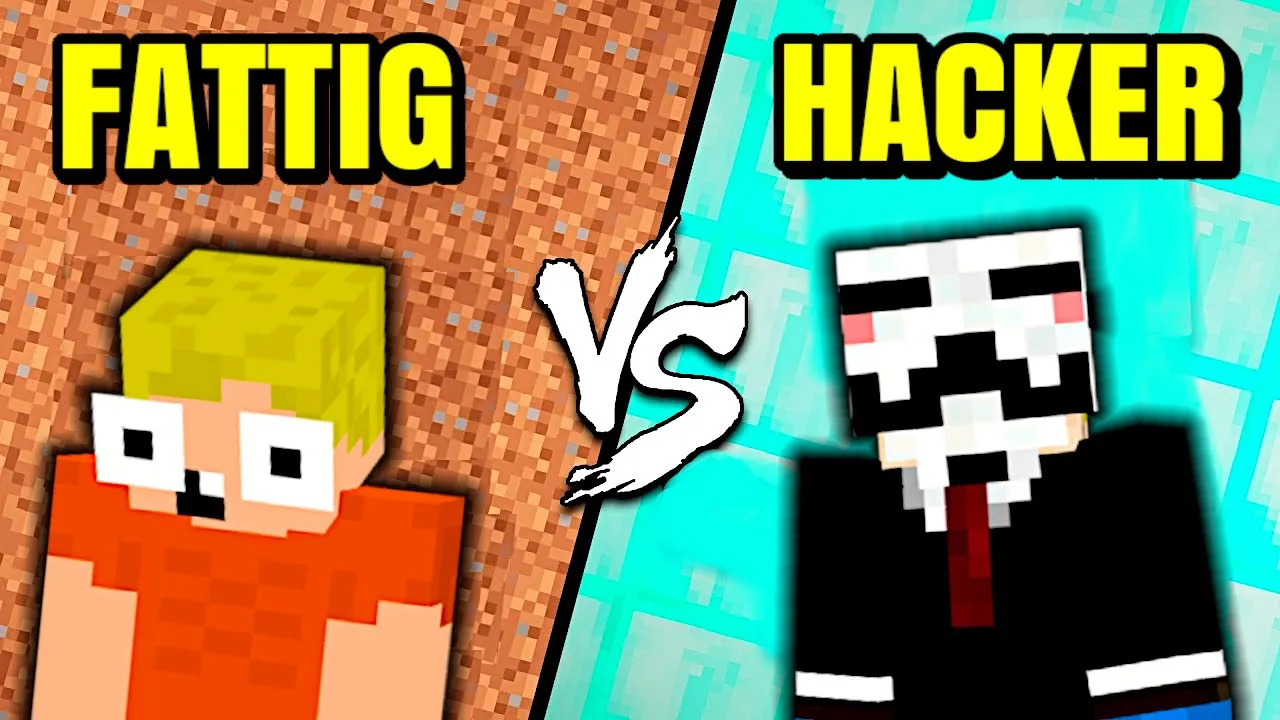 Fattig VS Hacker I Minecraft!