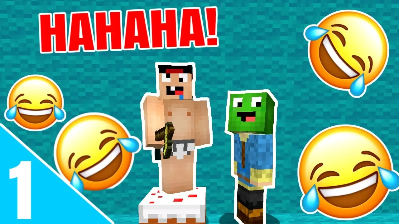 TRY NOT TO LAUGH CHALLENGE #1 - Dansk Minecraft