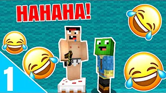 TRY NOT TO LAUGH CHALLENGE #1 - Dansk Minecraft