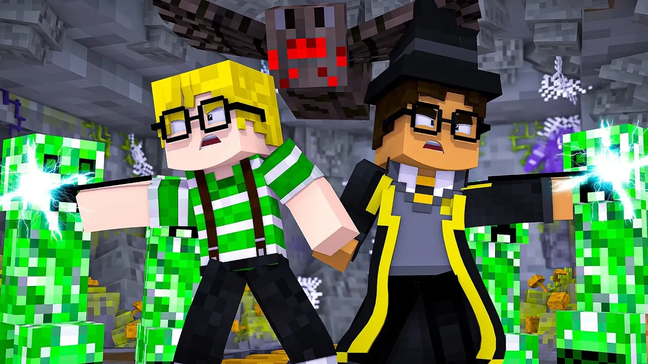 Hogwarts Eventyret #03 - KÆMPER MED TRYLLESTAVE!! (Dansk Minecraft)