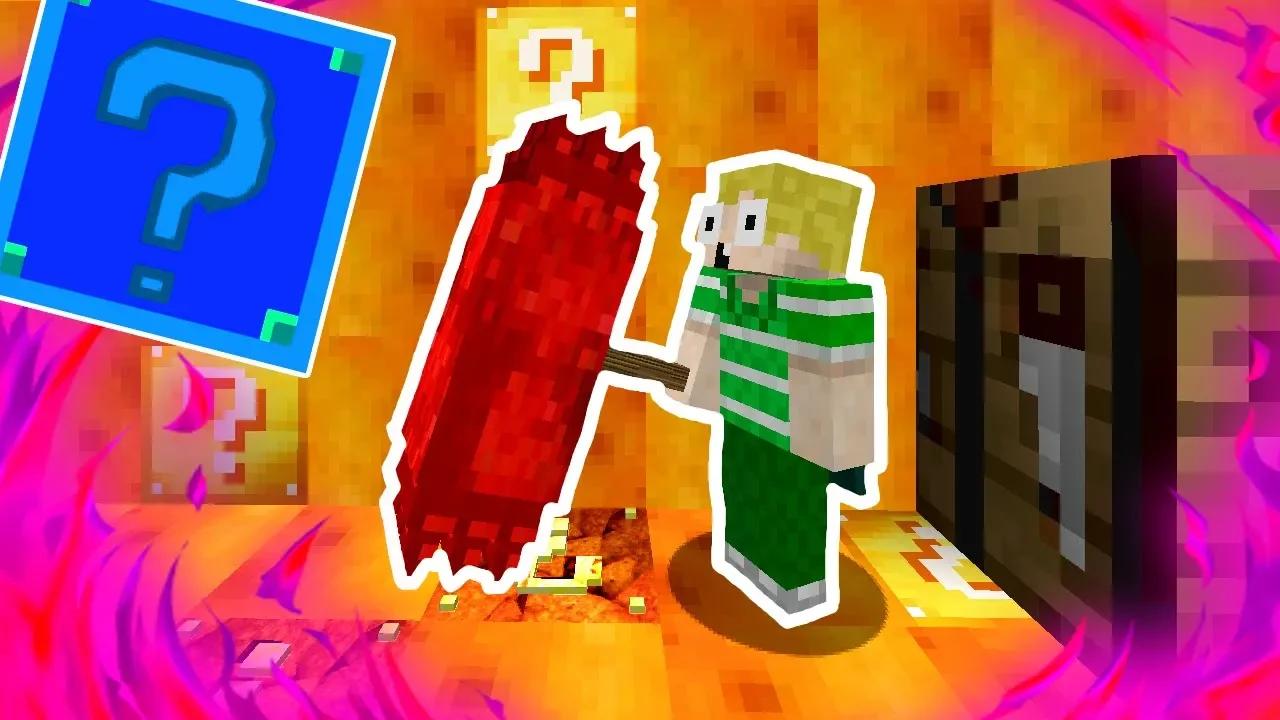 MAGISK KAMP!! - Lucky Blocks (Dansk Minecraft)