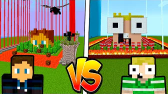 Hvem kan bygge den SIKRESTE BASE I Minecraft?!