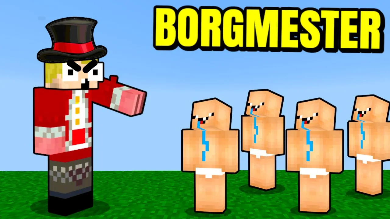 Jeg Er Borgmester I Minecraft!!
