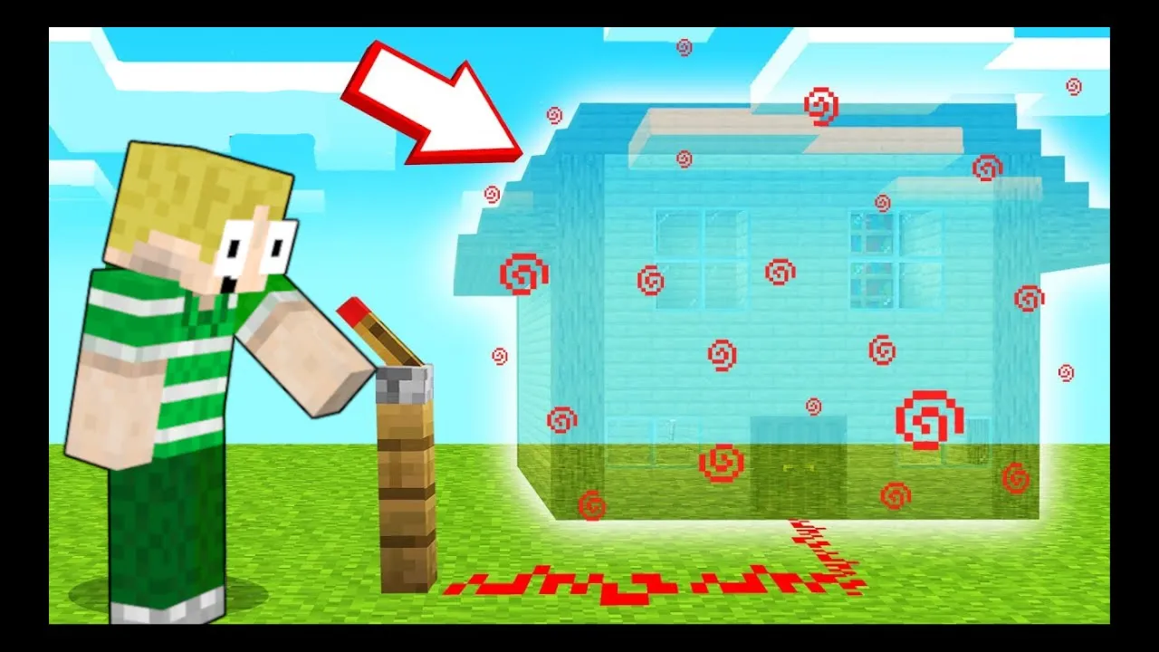 BYGGER ET USYNLIGT HUS!! - Prank Wars #02