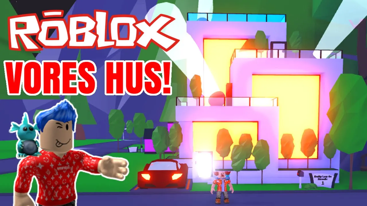VORES HUS!! - Celebrity #1 (Dansk Roblox)