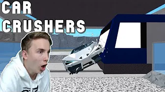 SMADRER BILER!! - Car Crusher #01 (Dansk Roblox)