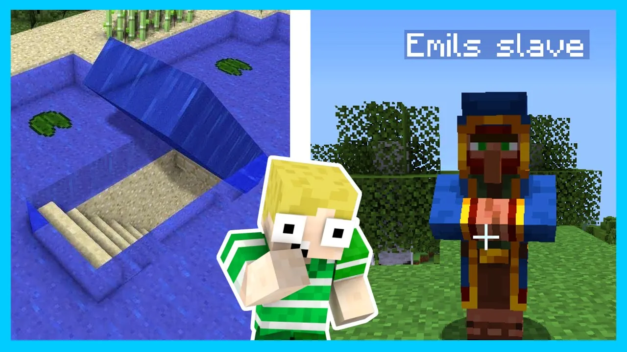 FINDER EMILS HEMMELIGE BASE! - Dansk Minecraft