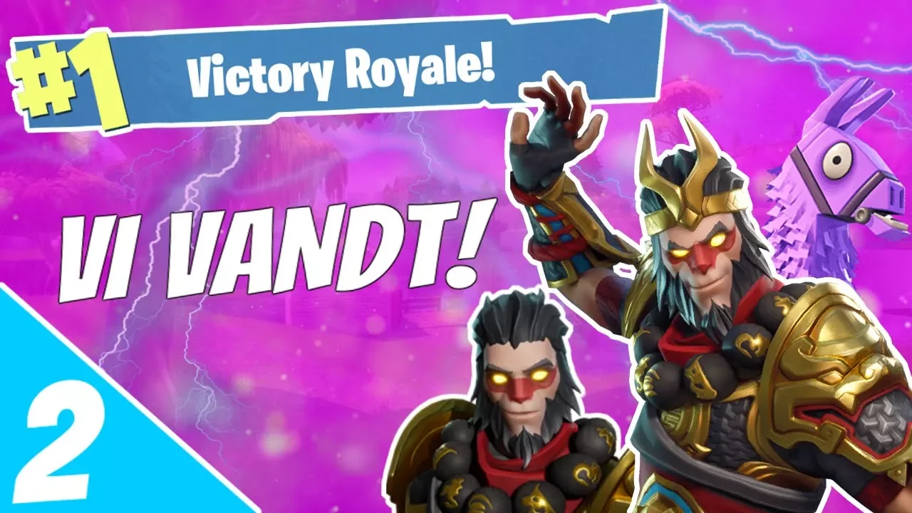 VILDESTE FORTNITE WIN - MANGE KILLS!