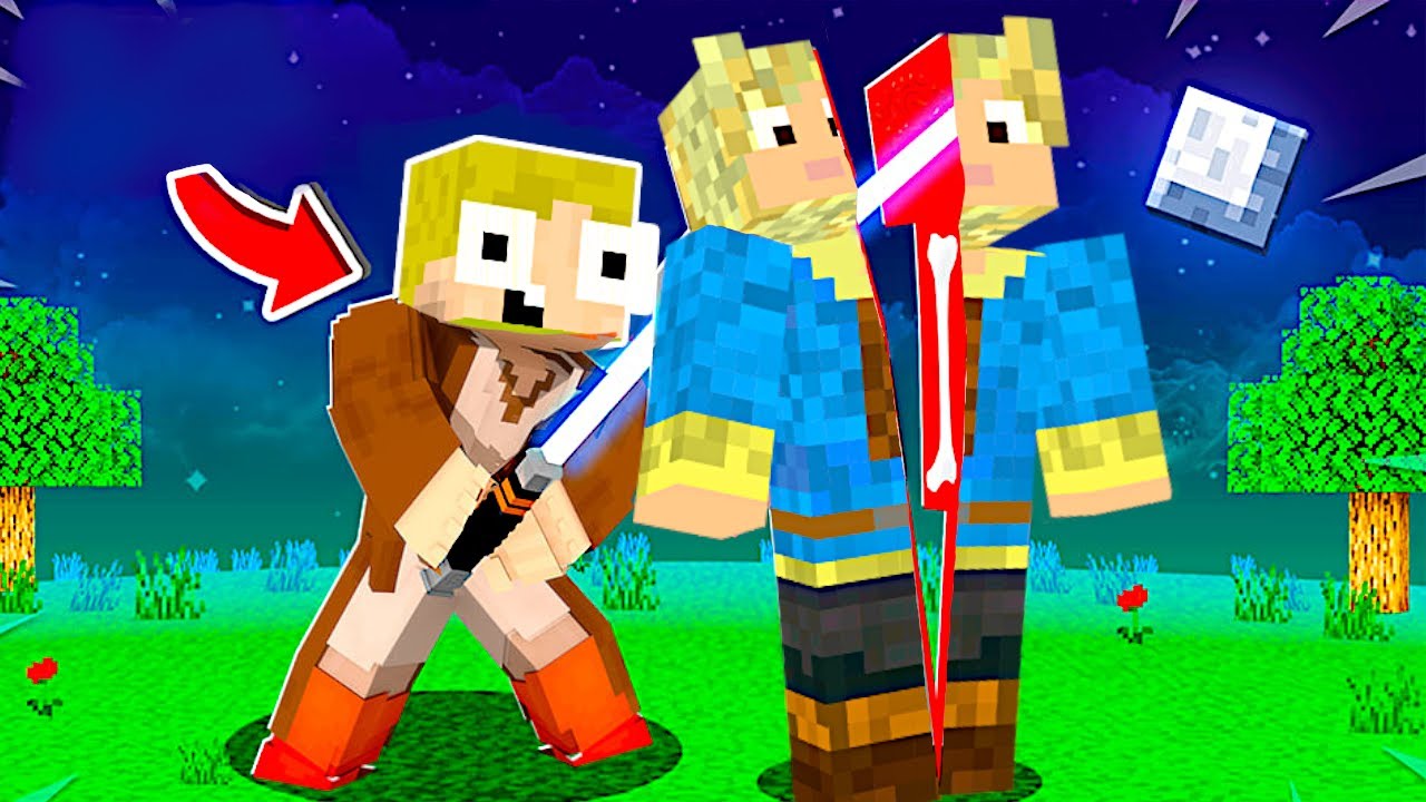 Jeg Køber Vildeste LYS SVÆRD I Minecraft!!