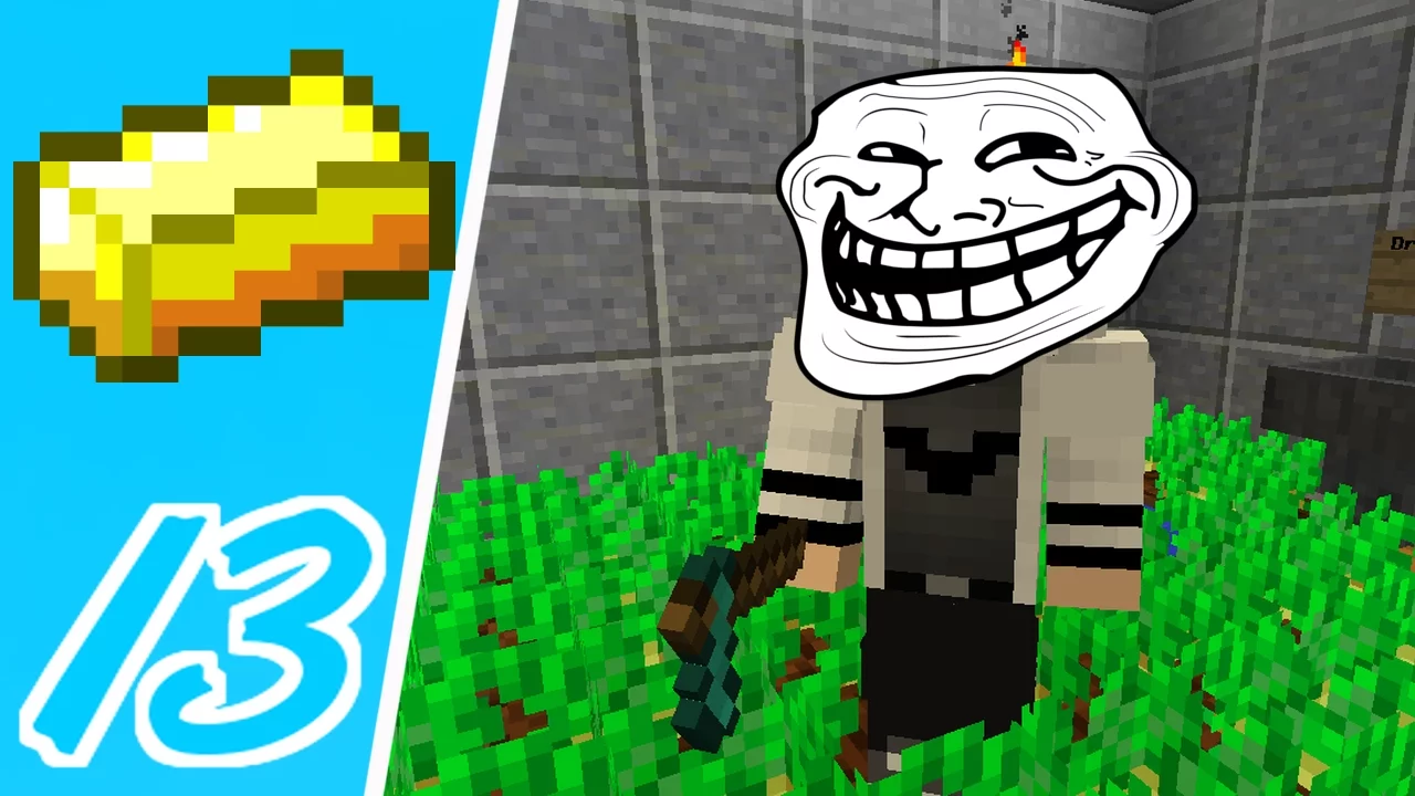 Dansk Minecraft - Pengebyen #13: HAN ER HER!!