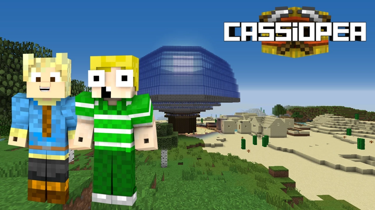 Dansk minecraft - Cassiopea: STØRSTE PROJEKT! #9